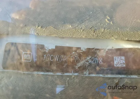 2022 Chevrolet Express G2500 z USA, uszkodzony, nr VIN 1GCWGAFP7N1252118